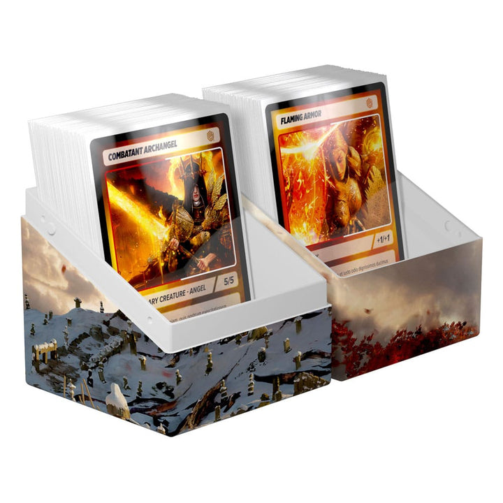 Ultimate Guard Artist Edition #2 Mario Renaud RTE Boulder 100+ In Icy Bloom Deck Box