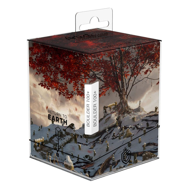 Ultimate Guard Artist Edition #2 Mario Renaud RTE Boulder 100+ In Icy Bloom Deck Box