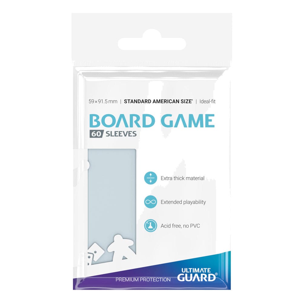 Ultimate Guard Board Game Sleeves Sixty Pack Standard American Size