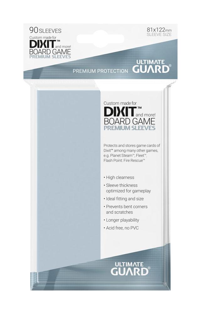 Ultimate Guard Board Game Sleeves Ninety Pack Compatible with Dixit and More
