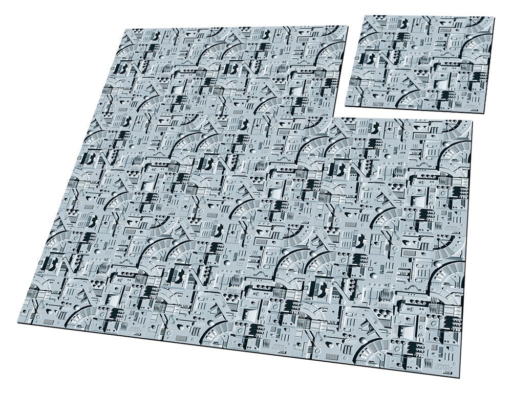 Ultimate Guard Battle Tiles One Foot Starship Thirty by Thirty Centimeters Nine Pack