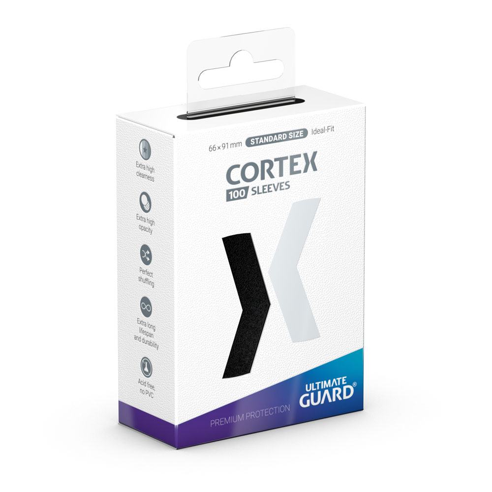 Ultimate Guard Cortex Sleeves Black Standard Size 100