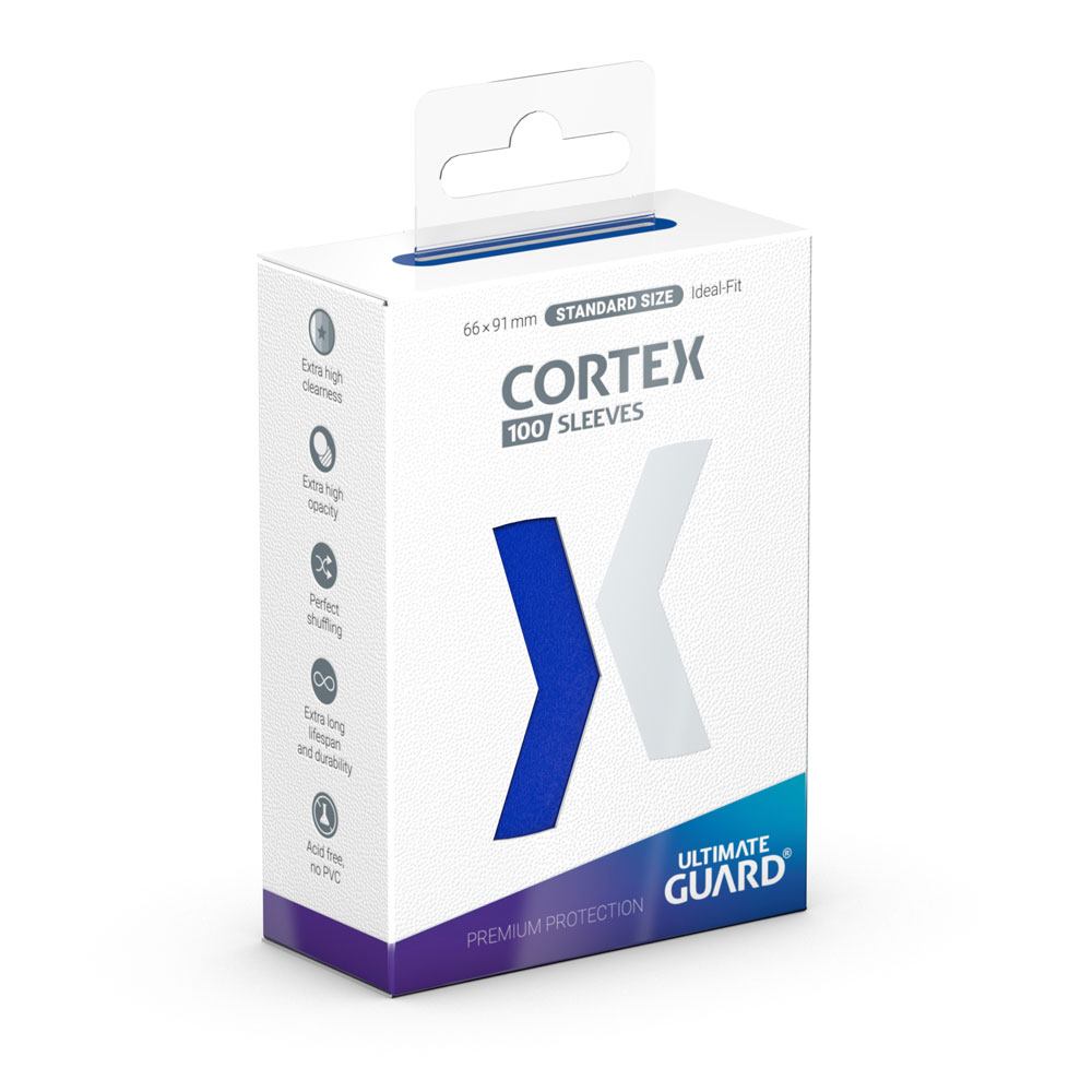Ultimate Guard Cortex Sleeves Blue Standard Size 100