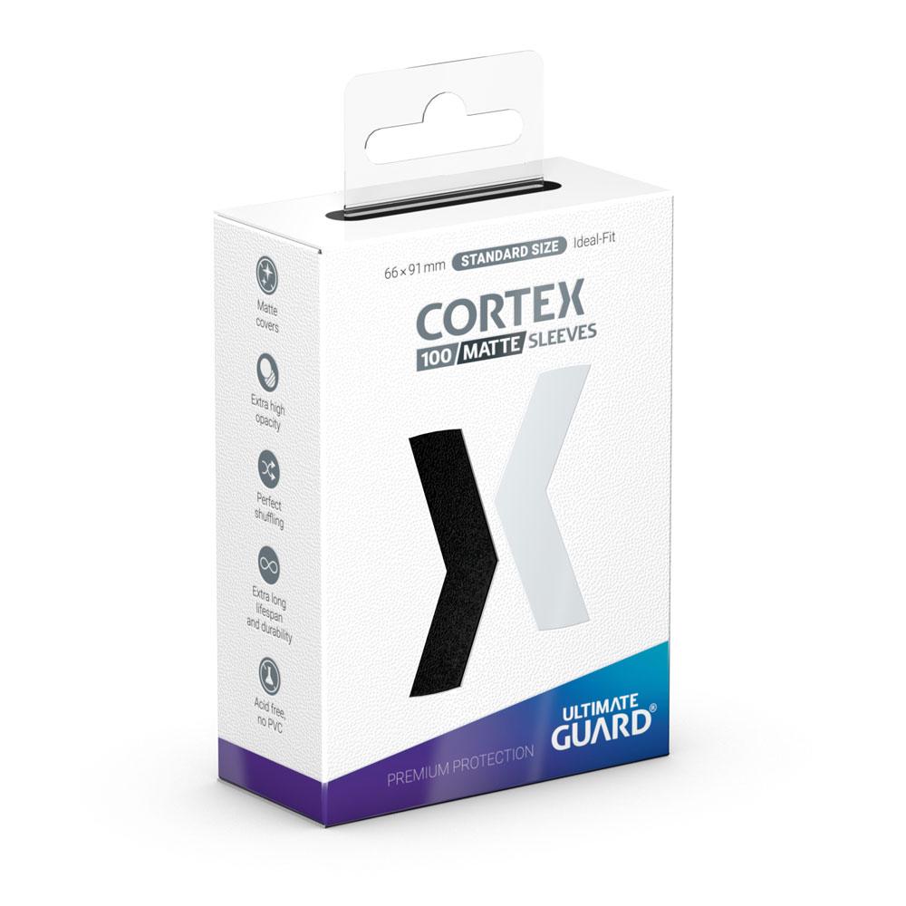 Ultimate Guard Cortex Sleeves Matte Black Standard Size 100