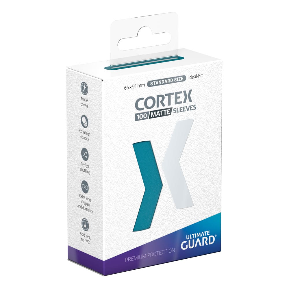 Ultimate Guard Cortex Sleeves Matte Petrol Standard Size 100