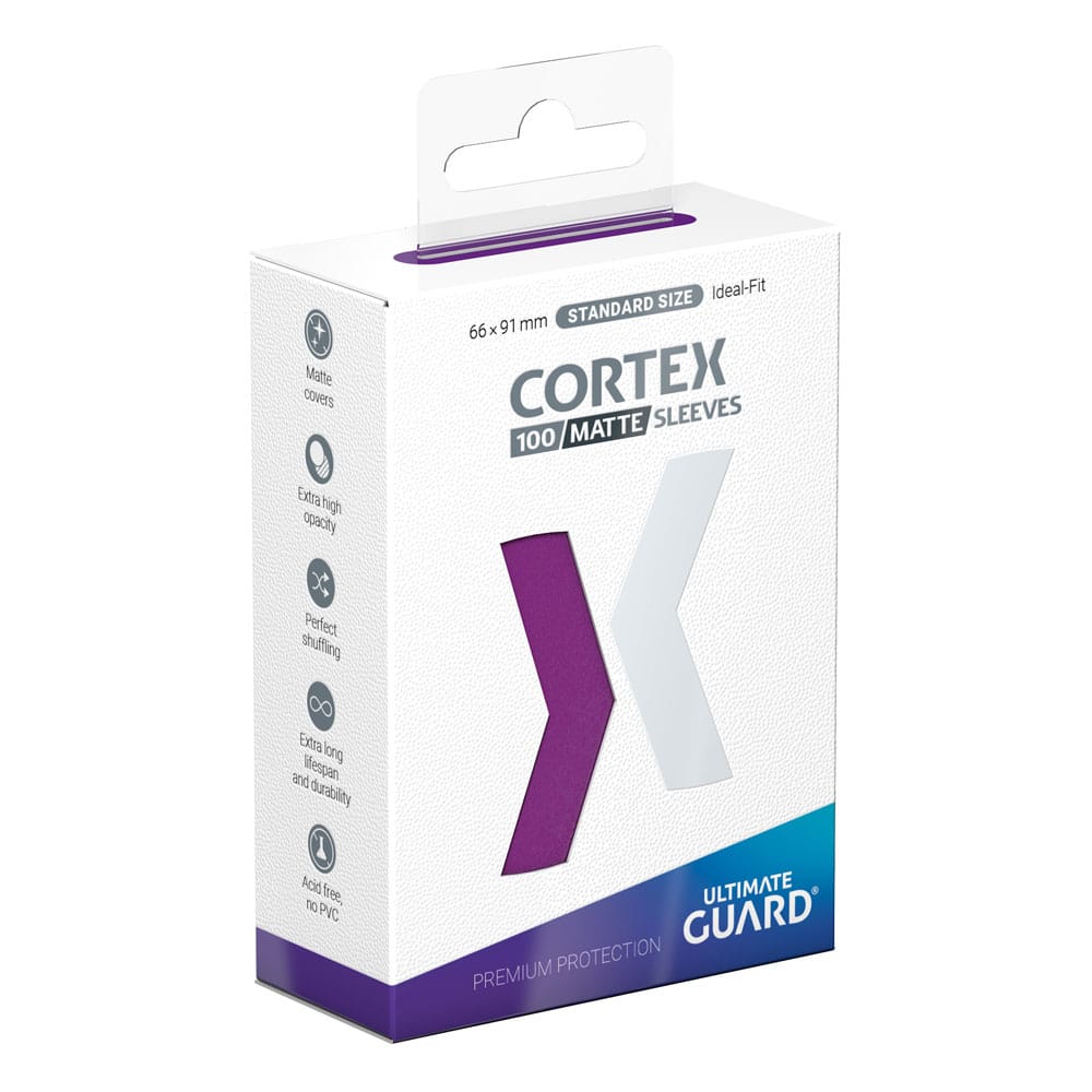 Ultimate Guard Cortex Sleeves Matte Purple Standard Size 100