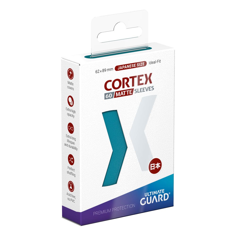 Ultimate Guard Cortex Sleeves Matte Petrol Japanese Size 60