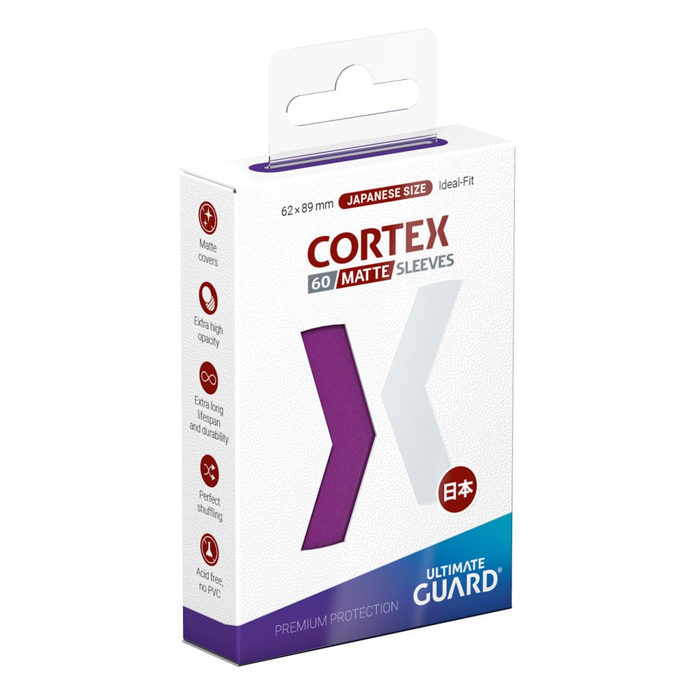 Ultimate Guard Cortex Sleeves Matte Purple Japanese Size 60