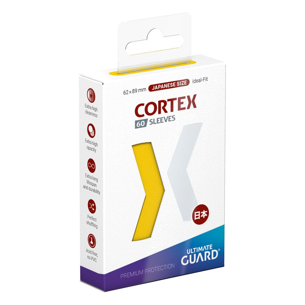 Ultimate Guard Cortex Sleeves Yellow Japanese Size 60