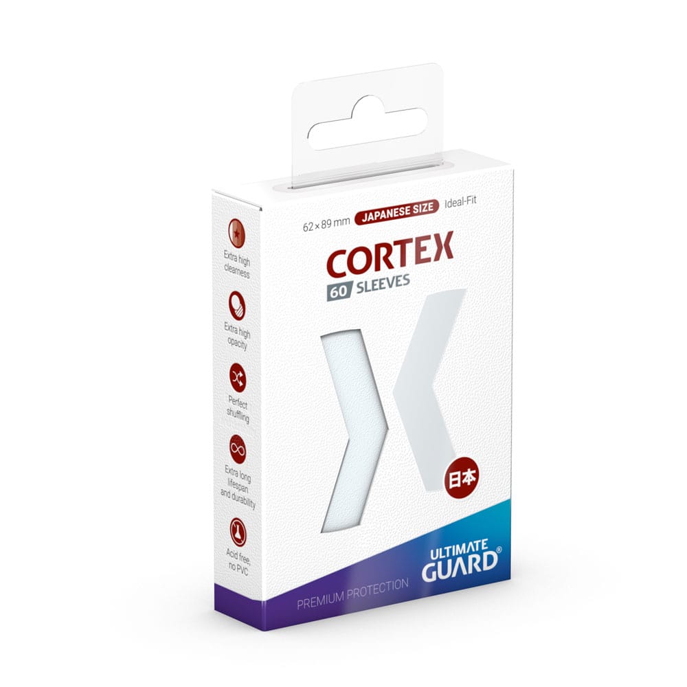 Ultimate Guard Cortex Sleeves Japanese Size 60 Transparent