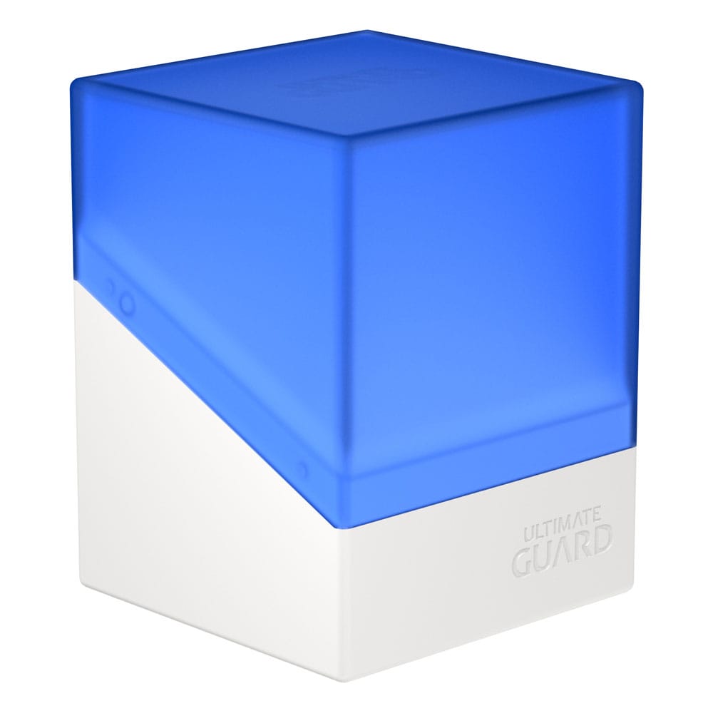 Ultimate Guard Blue White Synergy Boulder 100 Plus Card Sleeves