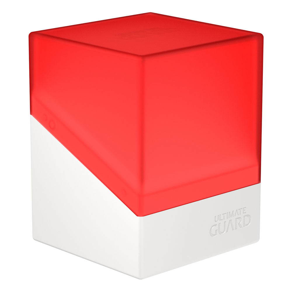 Ultimate Guard Red White Synergy Boulder 100 Plus Card Sleeves