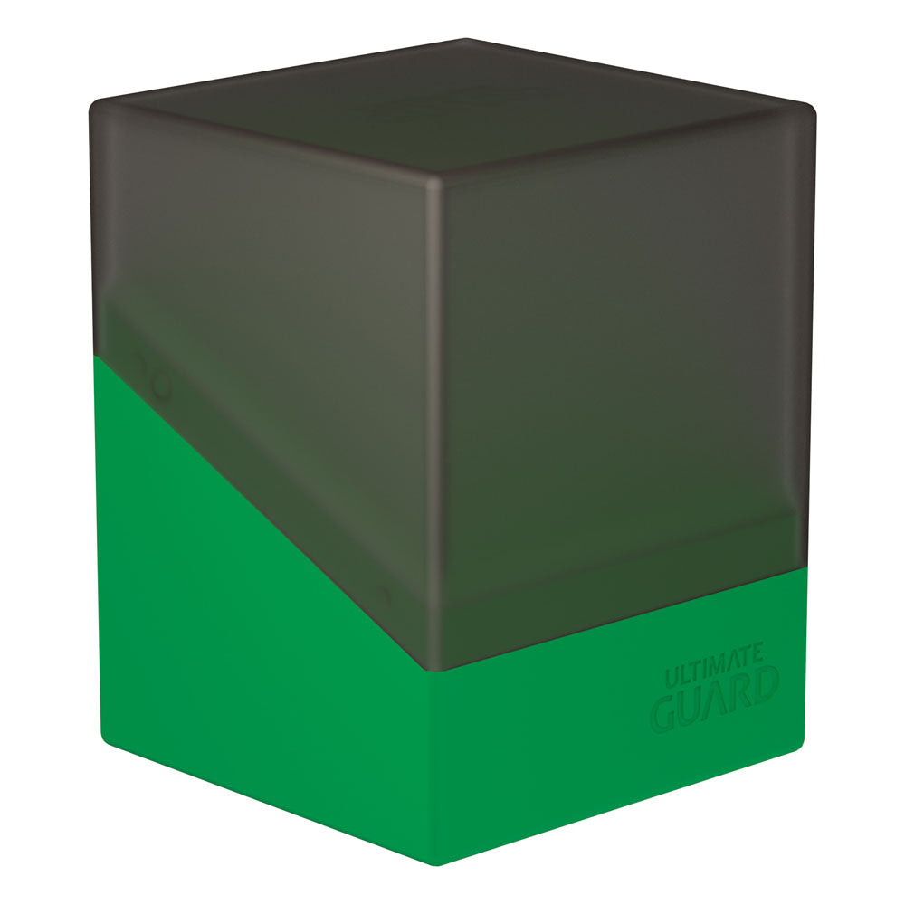 Ultimate Guard Black Green Synergy Boulder 100 Plus Card Sleeves