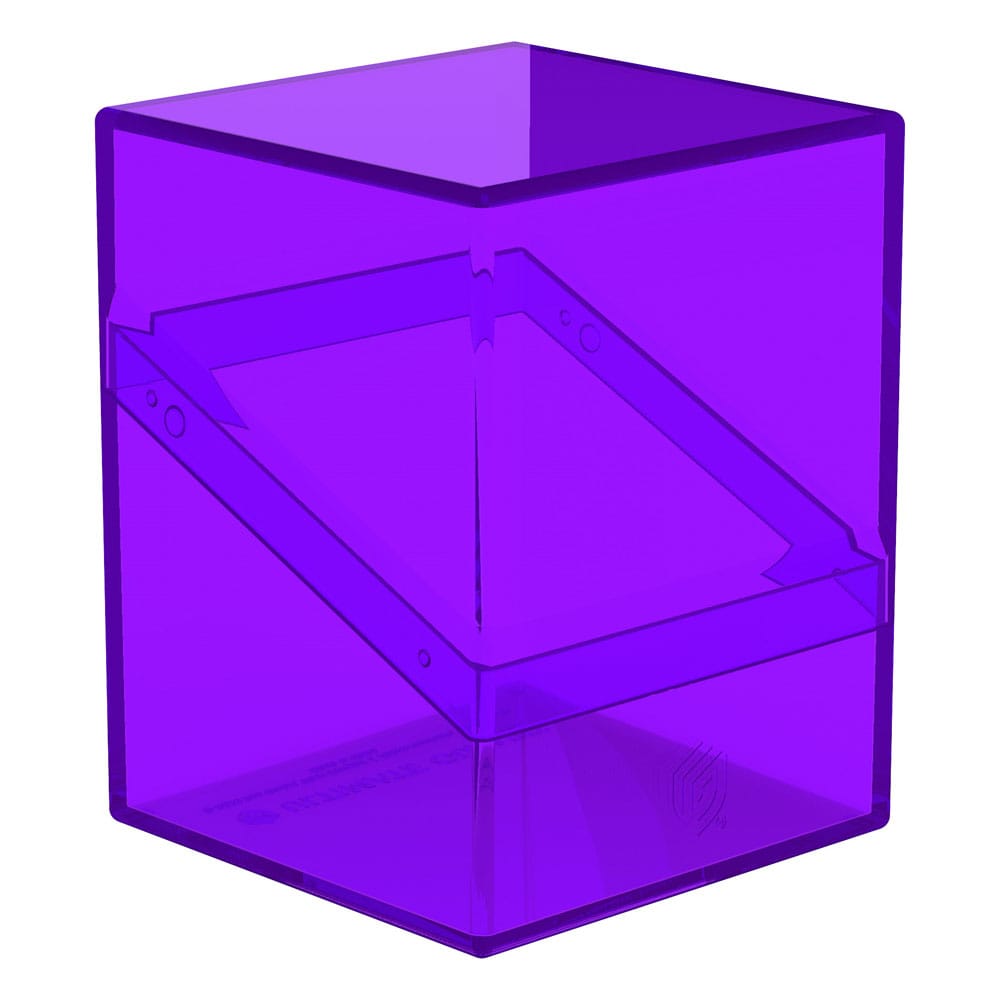 Ultimate Guard Boulder Amethyst Clear Card Case 100 Plus