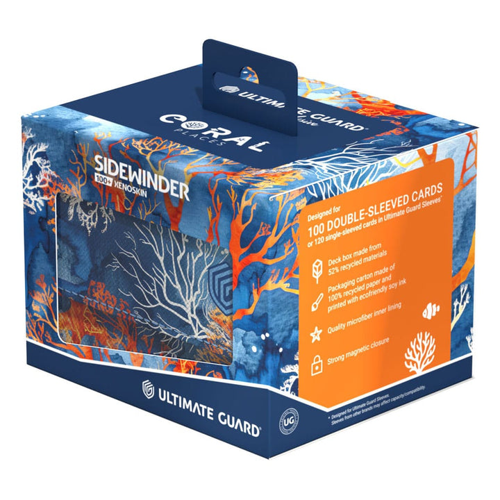 Ultimate Guard Sidewinder 100 Plus Xenoskin 2025 Exclusive Coral Places Fiery Reef