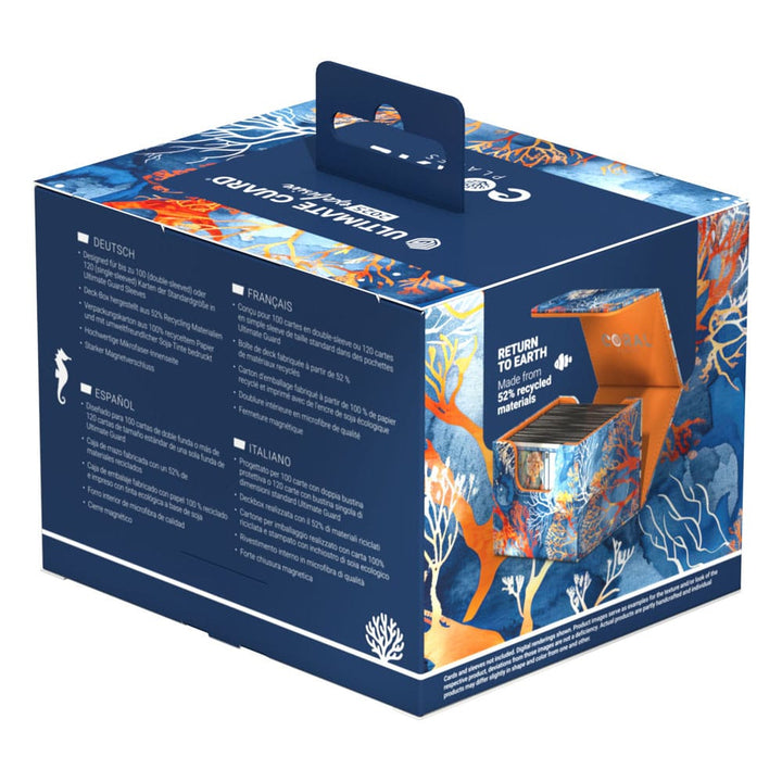 Ultimate Guard Sidewinder 100 Plus Xenoskin 2025 Exclusive Coral Places Fiery Reef