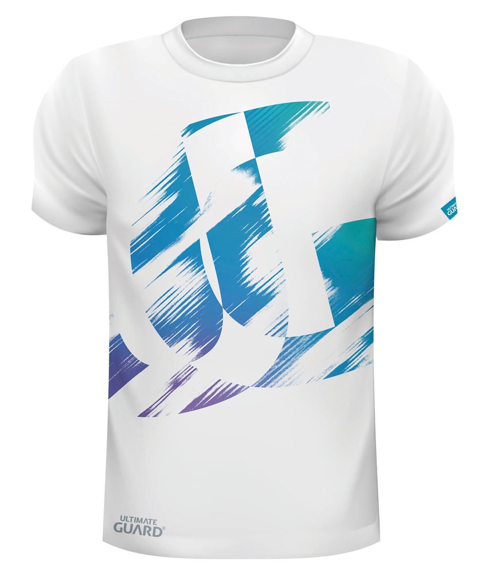 Ultimate Guard UG Distressed White T Shirt Size XXXL