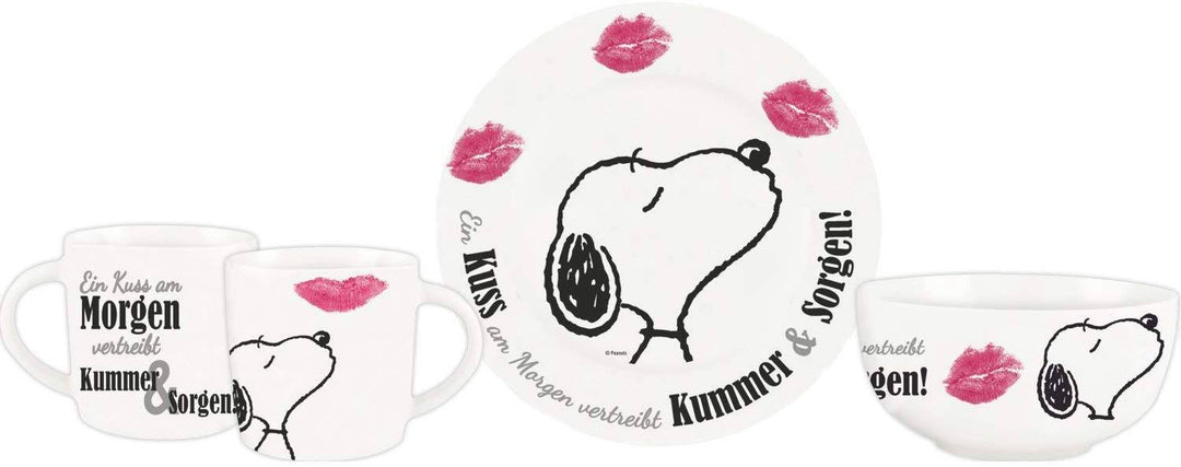 Peanuts Snoopy Breakfast Set
