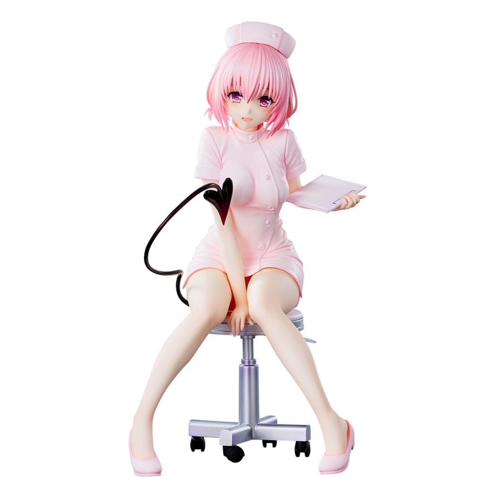 To Love Ru Darkness Momo Belia Deviluke Nurse Cosplay Figure 22 cm
