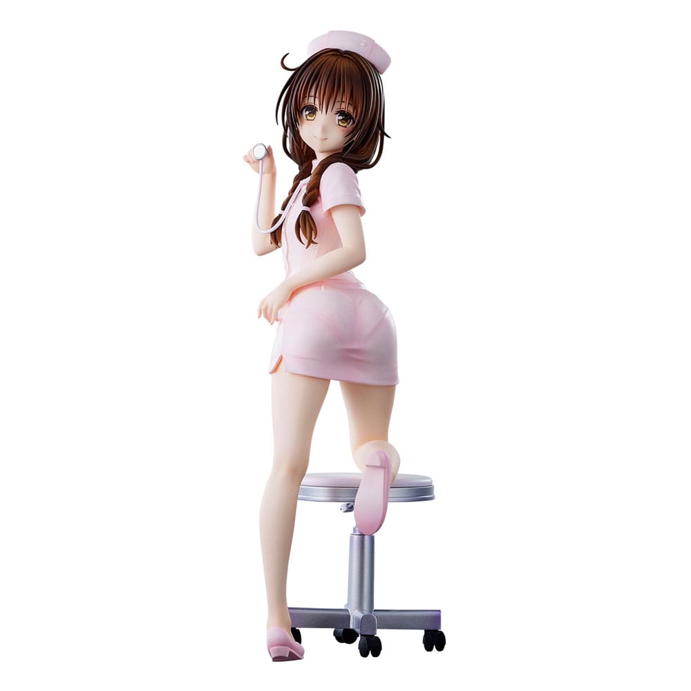To Love Ru Darkness Mikan Yuki Nurse Cosplay Figure 25 cm
