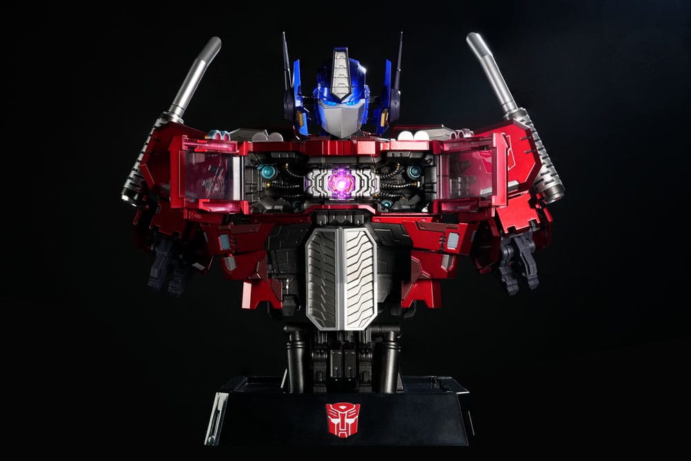 Transformers Optimus Prime Generation Action Figure Mechanic Bust 16 cm