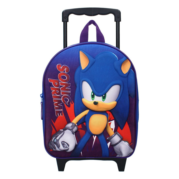 SEGA Sonic the Hedgehog Sonic Prime Great Escapes 3D Trolley Backpack 32 Centimeter