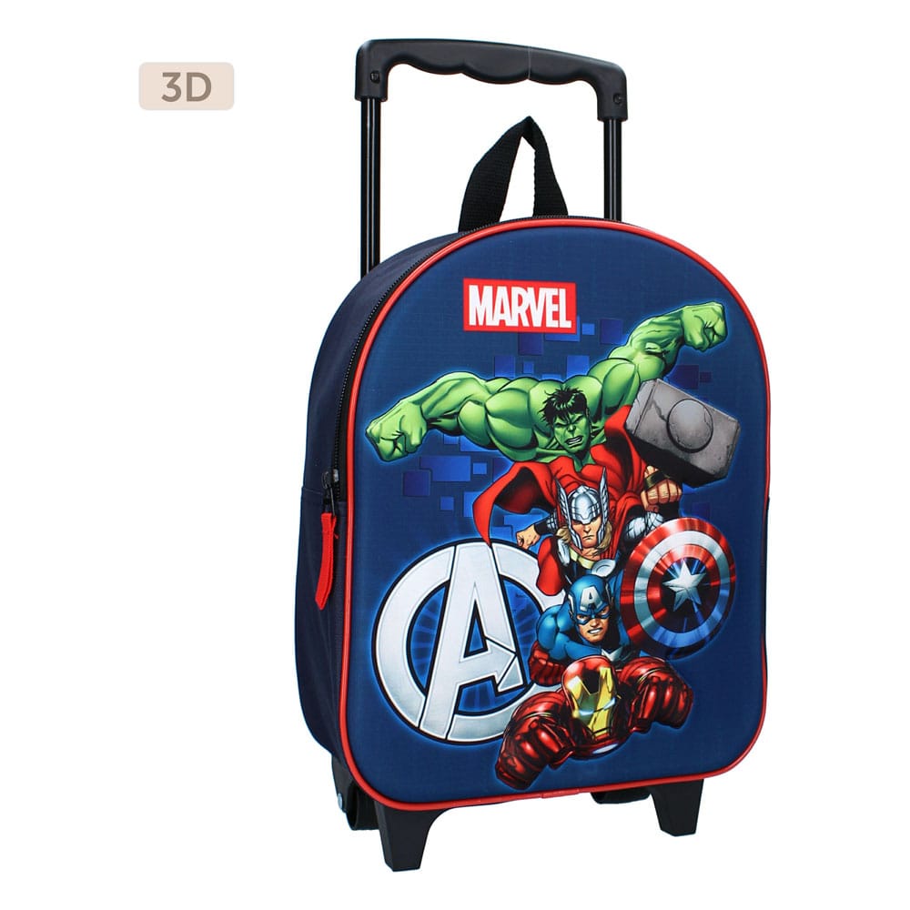 Marvel Avengers Great Escapes 3D Trolley Backpack 32 cm
