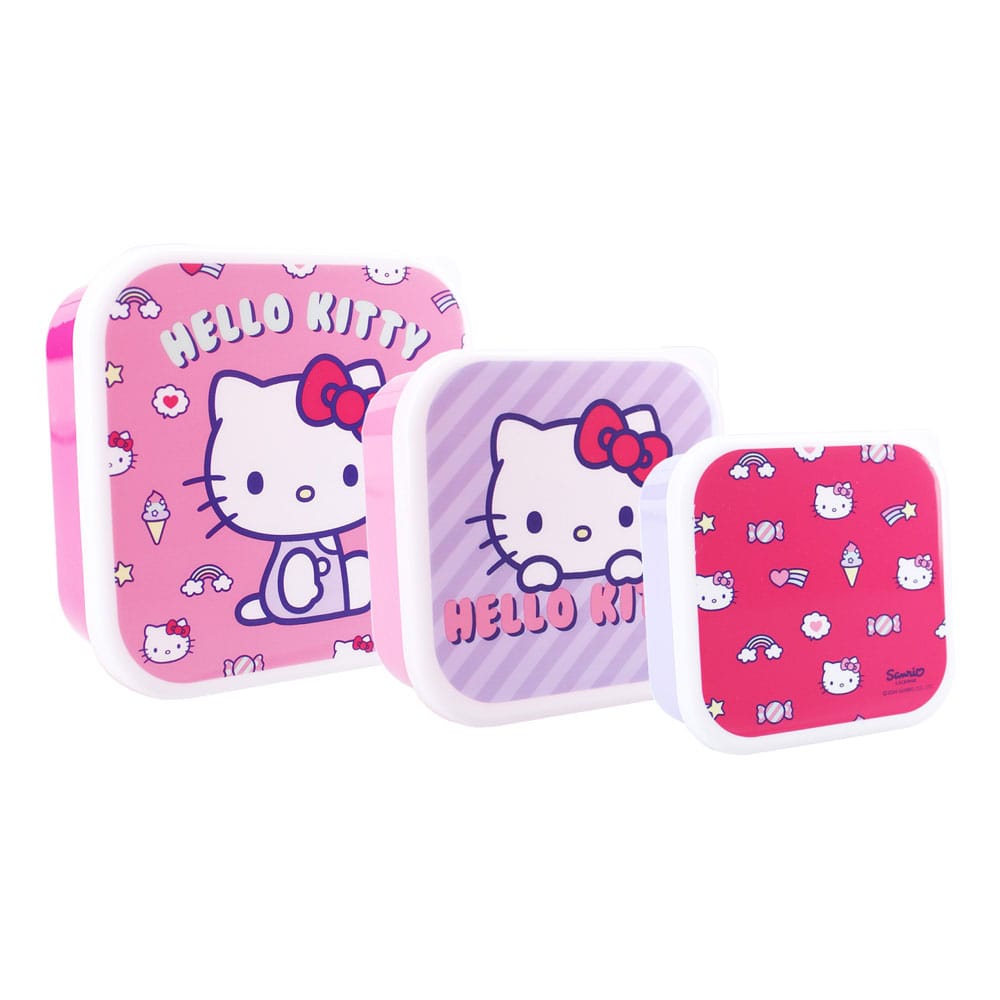 Sanrio Hello Kitty Fresh Bites Snack Box Set
