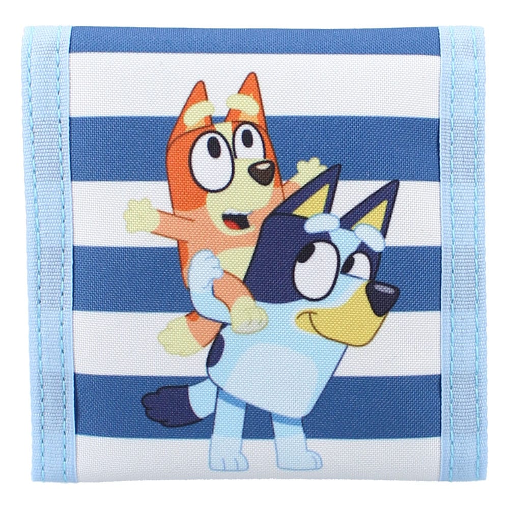 Bluey Wallet Jump Into Fun Black
