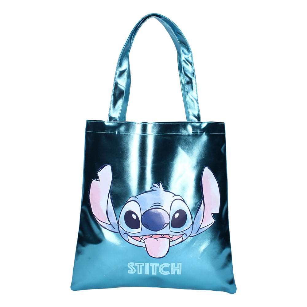 Disney Stitch Lilo and Stitch Tote Bag Moves Metallic