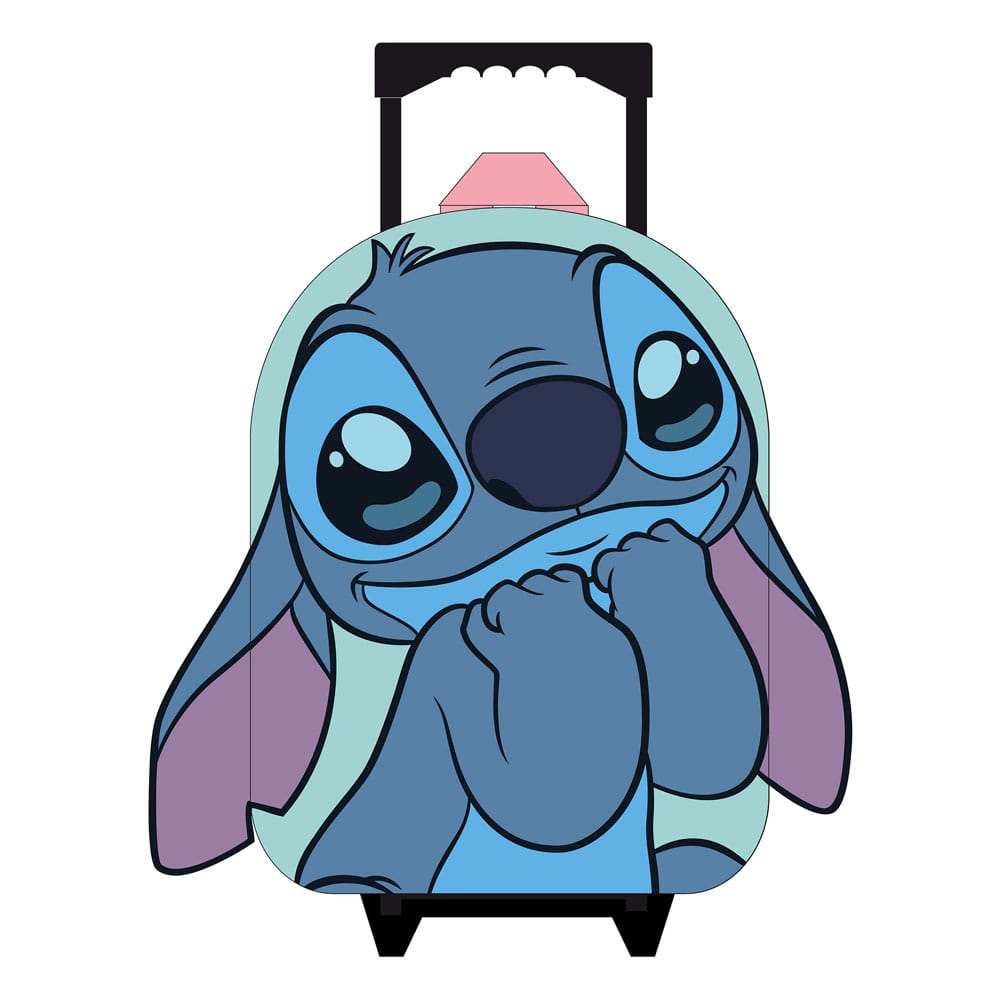 Disney Lilo and Stitch Brave and Courageous Rolling Backpack 33 Centimeter