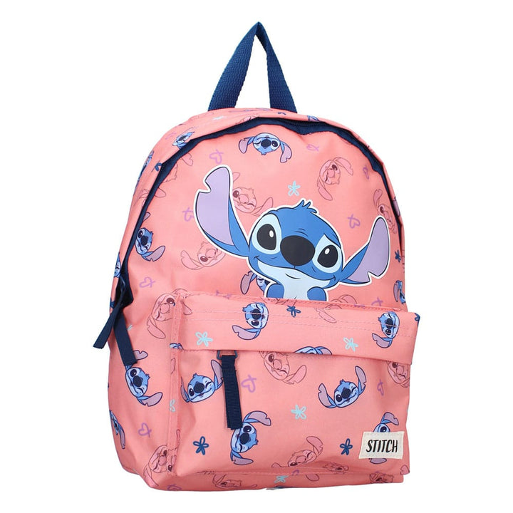 Disney Lilo and Stitch Made For Fun Pink Kids Backpack