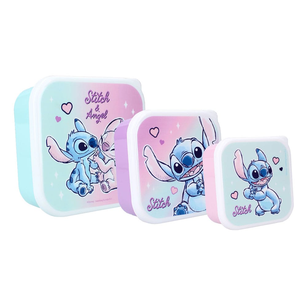 Disney Stitch Lilo and Stitch Snack Box Set Lets Eat
