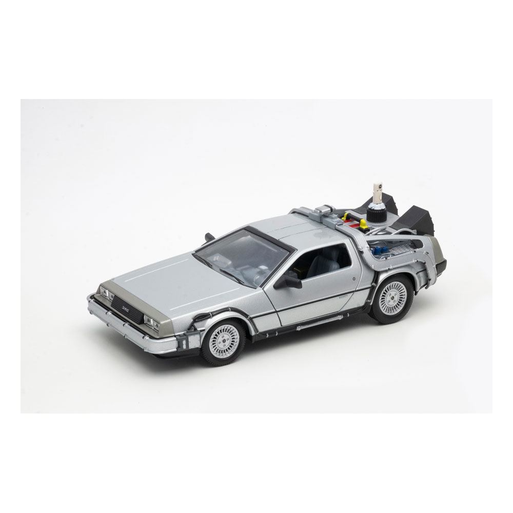 Back to the Future II 81 DeLorean LK Coupe Flywheel Back to the Future Diecast Model 1/24 Scale