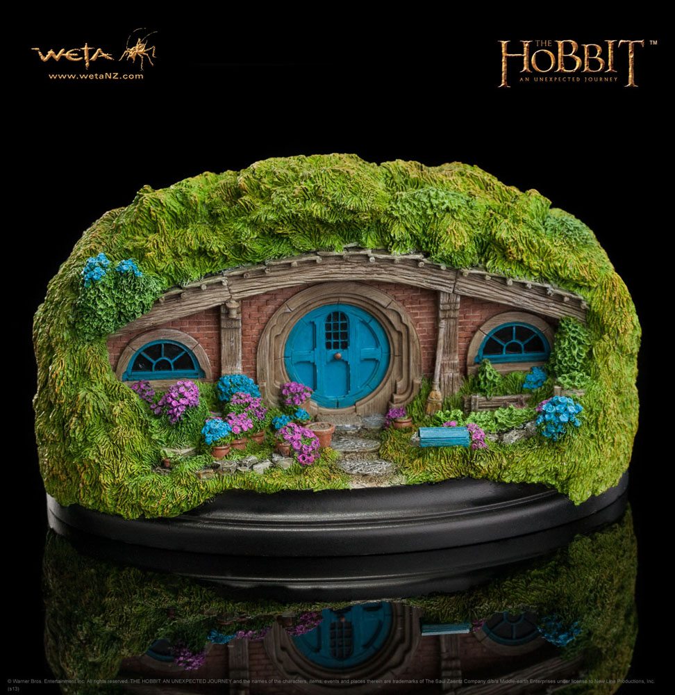 The Hobbit 36 Bagshot Row The Hobbit An Unexpected Journey Statue 6 cm