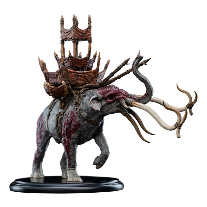Lord of the Rings Mumak in Battle Mini Statue