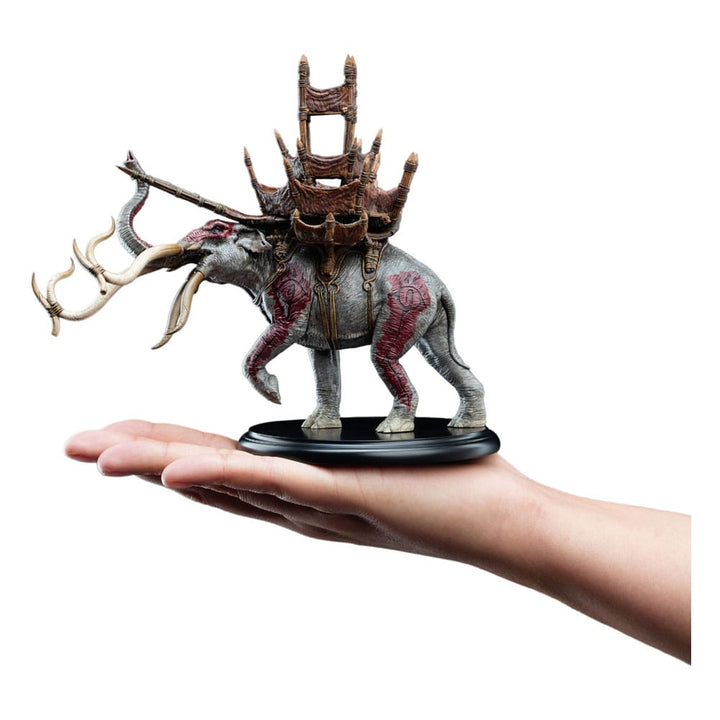Lord of the Rings Mumak in Battle Mini Statue