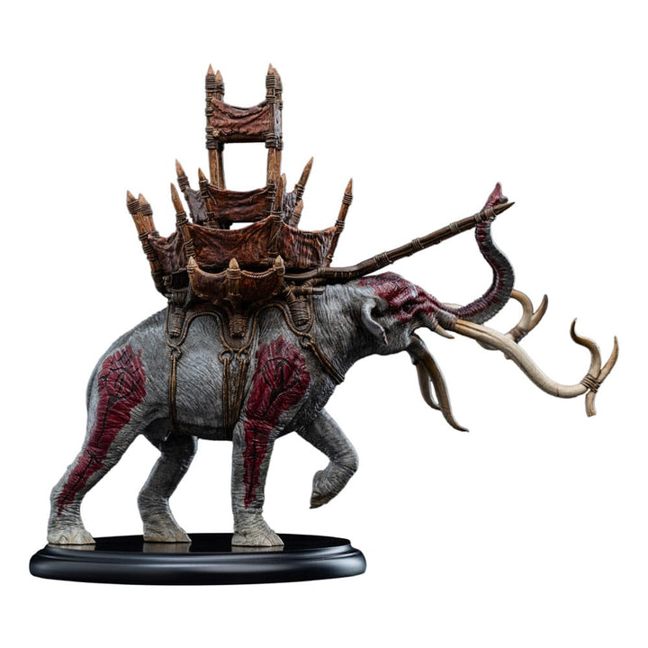 Lord of the Rings Mumak in Battle Mini Statue