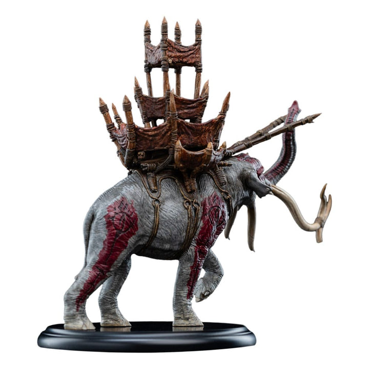 Lord of the Rings Mumak in Battle Mini Statue