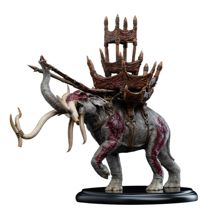 Lord of the Rings Mumak in Battle Mini Statue