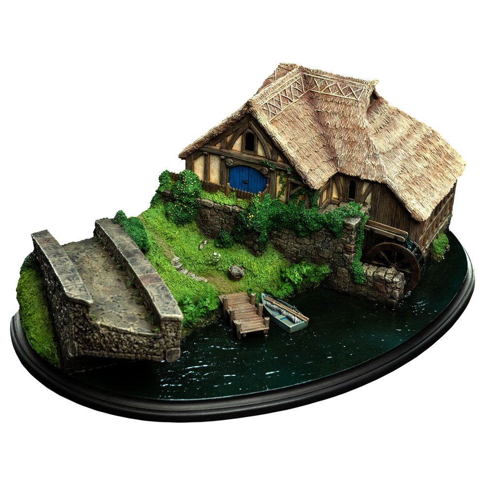 The Hobbit Hobbiton Mill and Bridge The Hobbit An Unexpected Journey Environment 31 by 17 cm