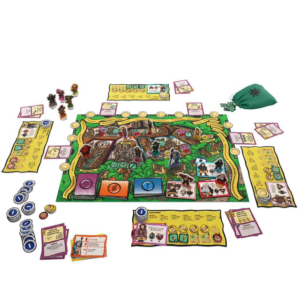 The Hobbit An Unexpected Party The Hobbit Board Game English Version