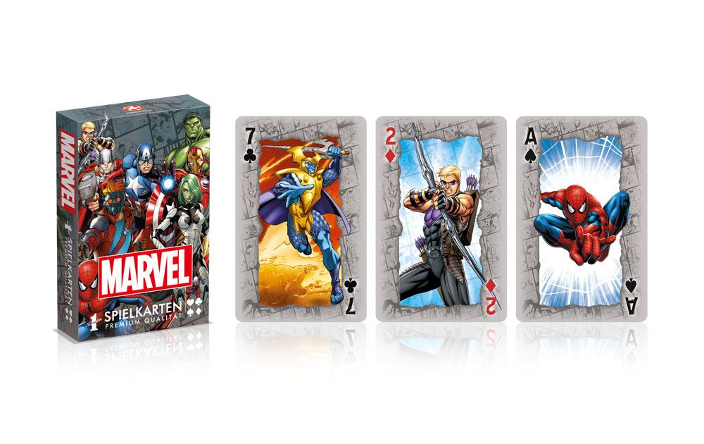 Marvel Universe Marvel Number 1 Playing Cards