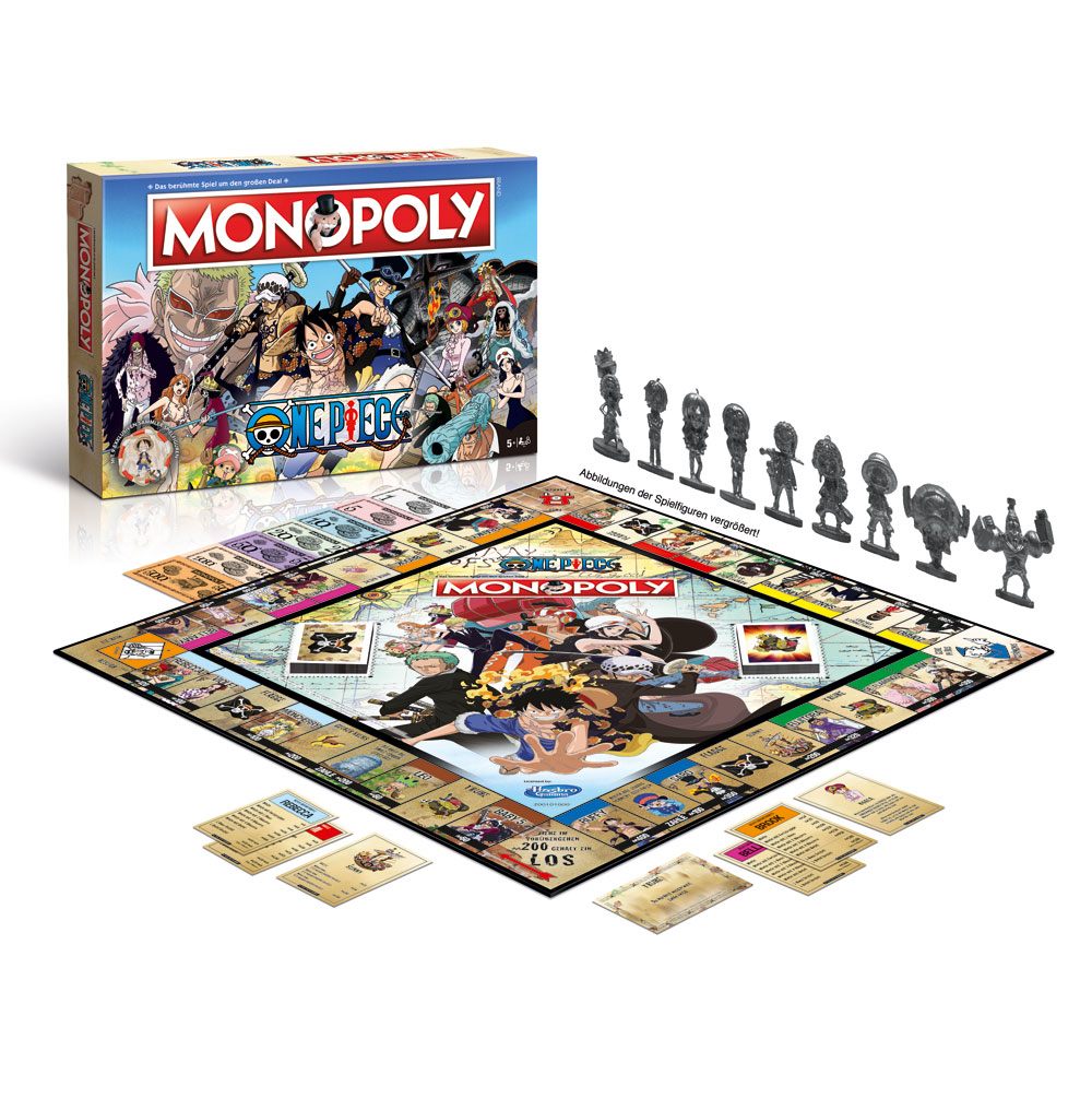 One Piece Monopoly One Piece Board Game German Version