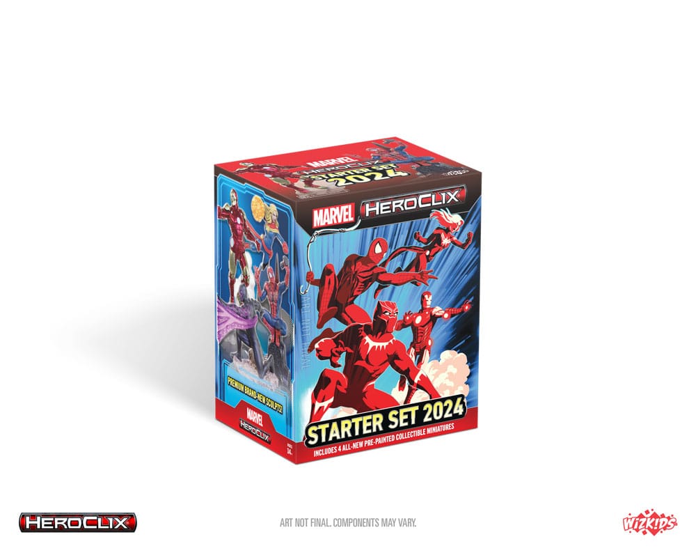 Marvel Starter Set 2024 Marvel HeroClix Miniatures Game