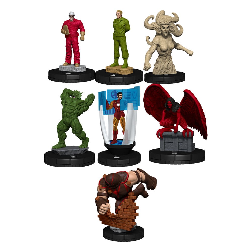 Marvel Smash and Destroy Marvel HeroClix Booster Brick of 12