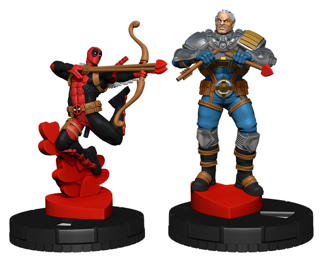 Marvel Cupid Deadpool and Cable Marvel HeroClix Iconix Figure