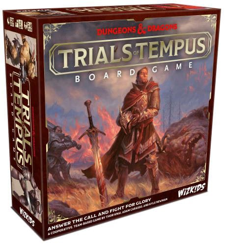 DND Trials of Tempus Dungeons and Dragons Dungeon Scrawlers Board Game Premium Edition English Version
