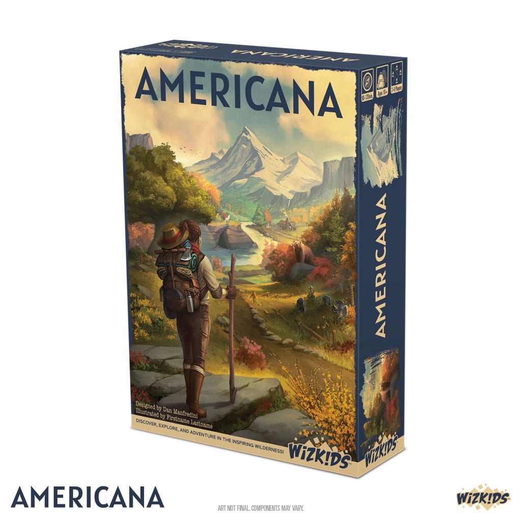 Americana Americana Strategy Game English Version
