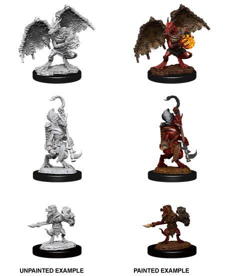 DND Kobolds Dungeons and Dragons Unpainted Miniatures Case of 6